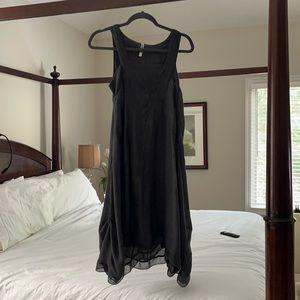 Monoreno linen grey boho sundress